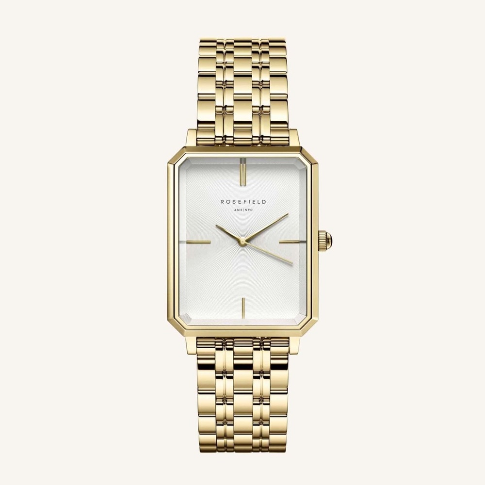Rosefield Octagon Gold Watch